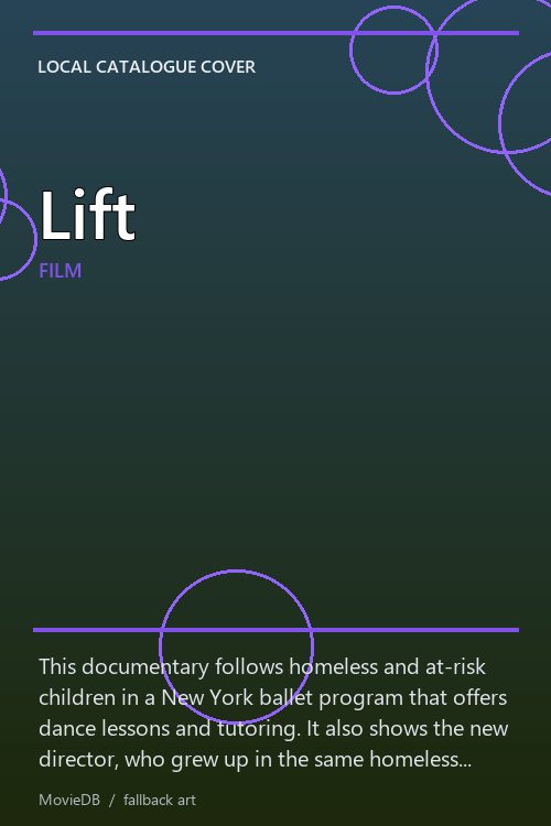 Lift poster