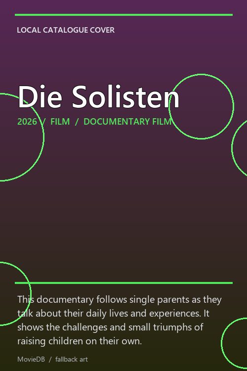 Die Solisten poster
