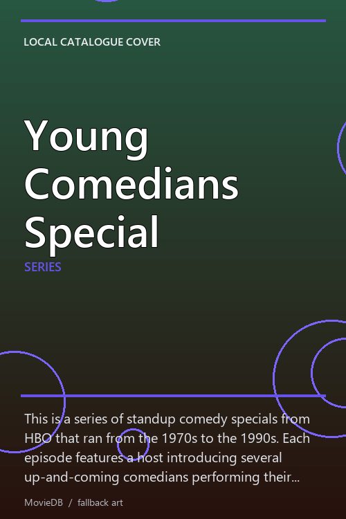 Young Comedians Special poster