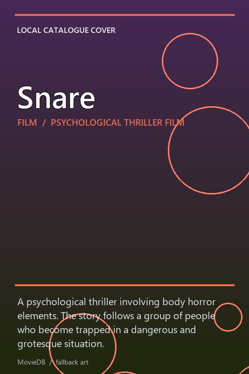 Snare poster