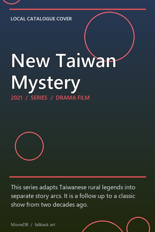 New Taiwan Mystery poster