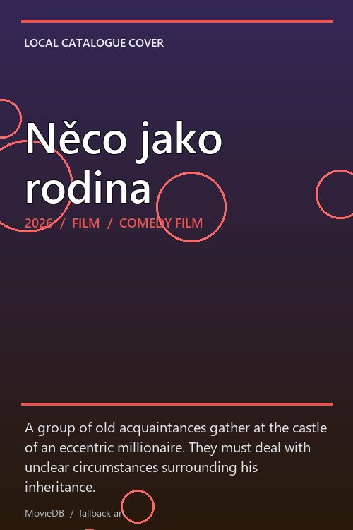 Něco jako rodina poster