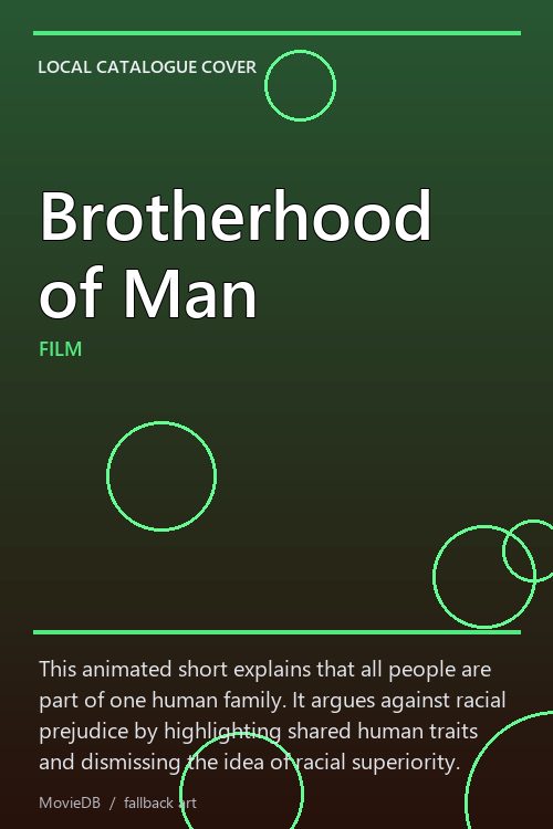 Brotherhood of Man poster