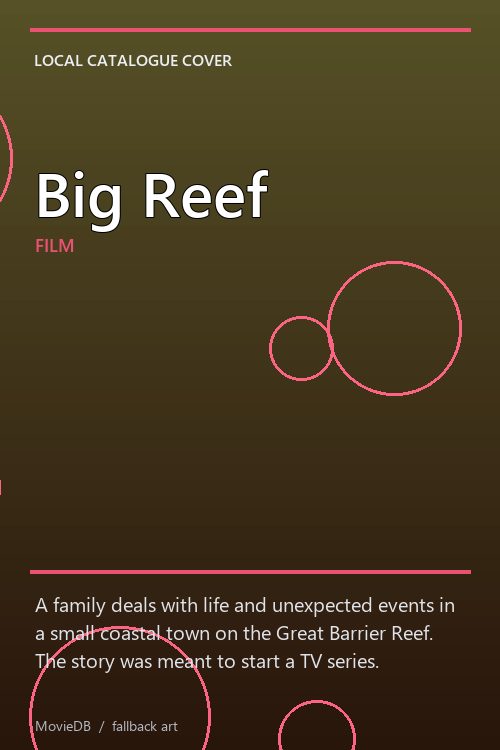 Big Reef poster