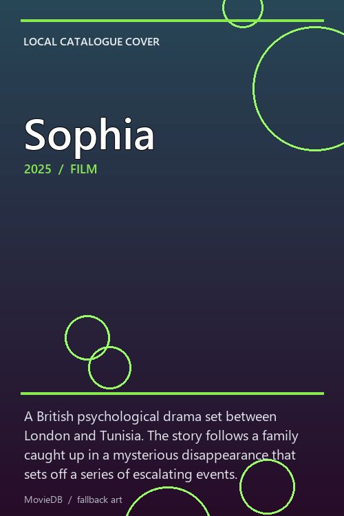 Sophia poster
