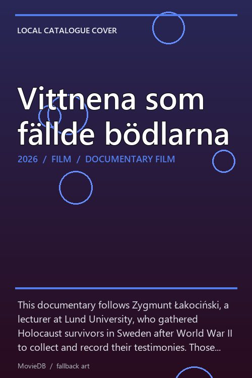 Vittnena som fällde bödlarna poster