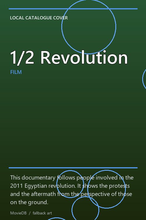 1/2 Revolution poster