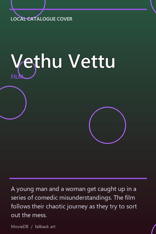 Vethu Vettu poster