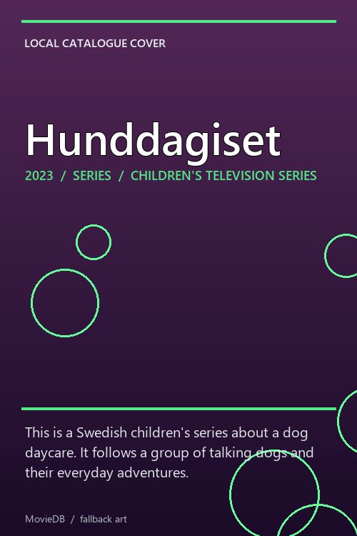 Hunddagiset poster