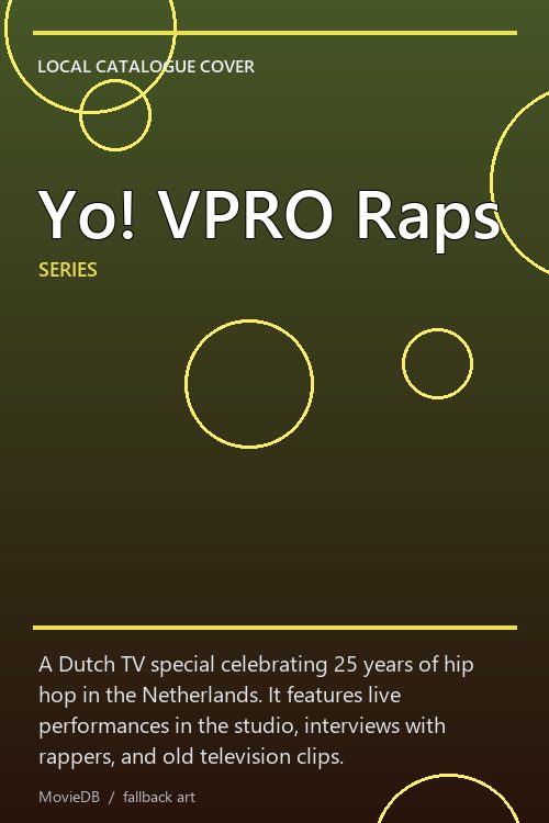 Yo! VPRO Raps poster