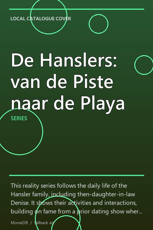 De Hanslers: van de Piste naar de Playa poster