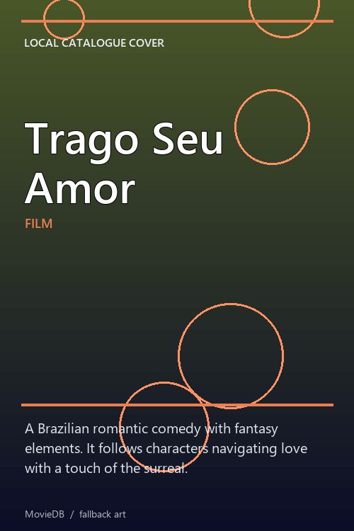 Trago Seu Amor poster