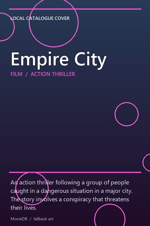 Empire City poster