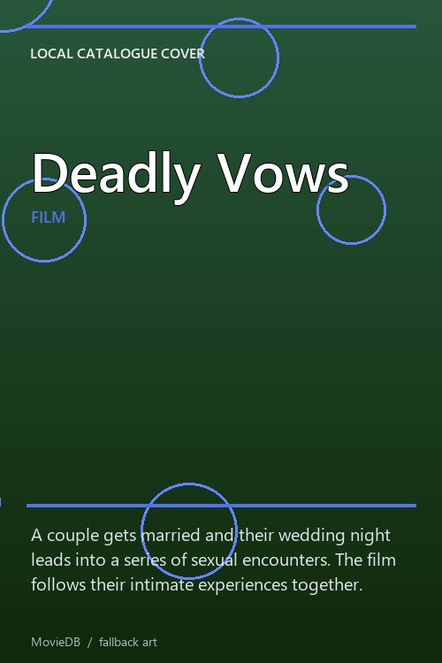Deadly Vows poster