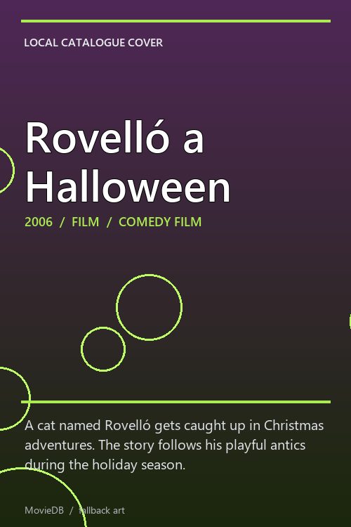 Rovelló a Halloween poster