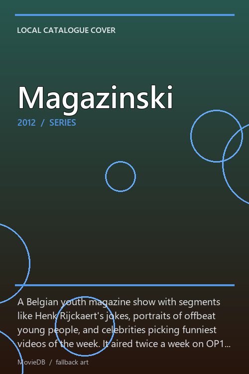 Magazinski poster