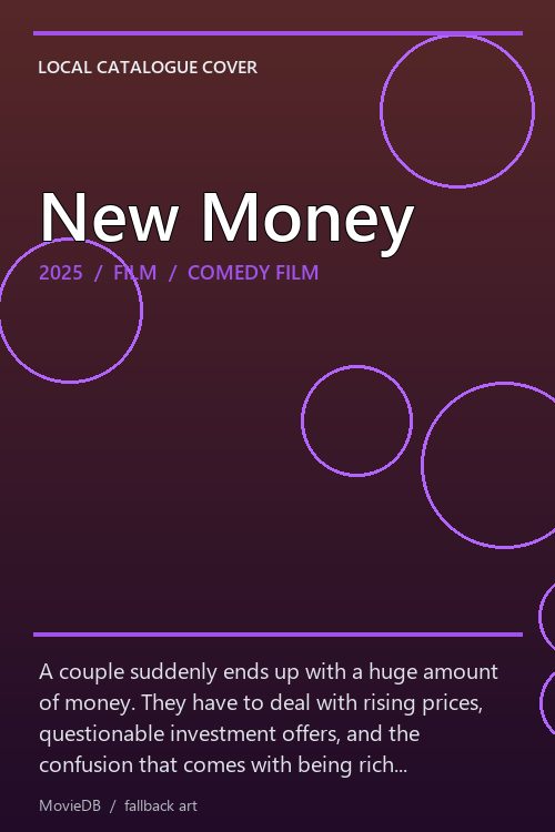 New Money poster