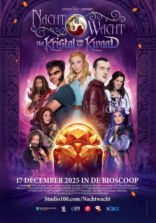 Nachtwacht: Het kristal van het kwaad poster
