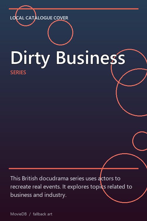 Dirty Business poster