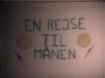 En rejse til månen poster