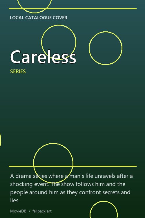 Careless poster