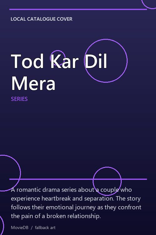 Tod Kar Dil Mera poster