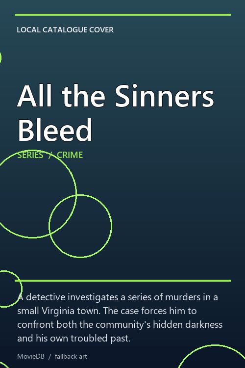 All the Sinners Bleed poster