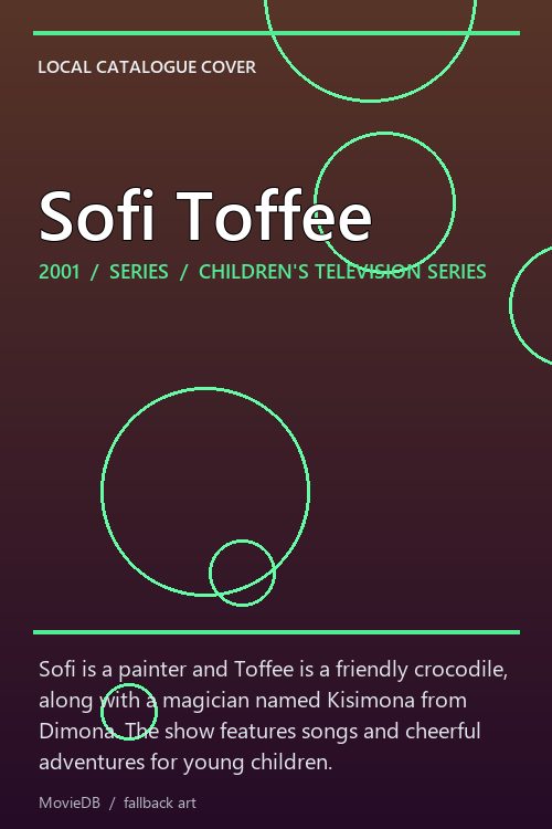 Sofi Toffee poster