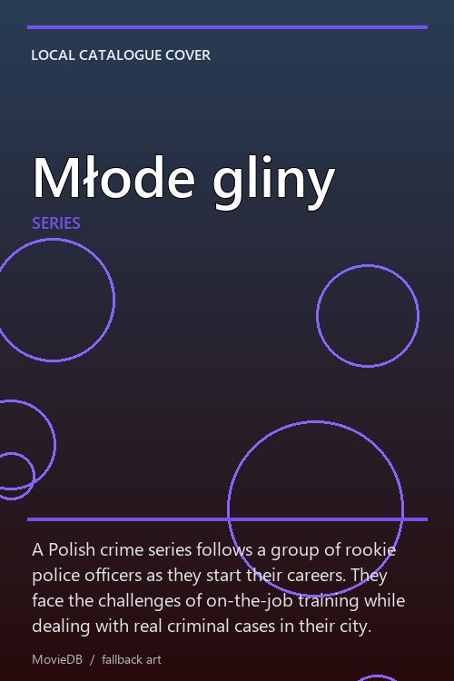 Młode gliny poster