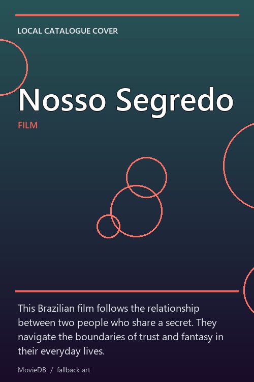 Nosso Segredo poster