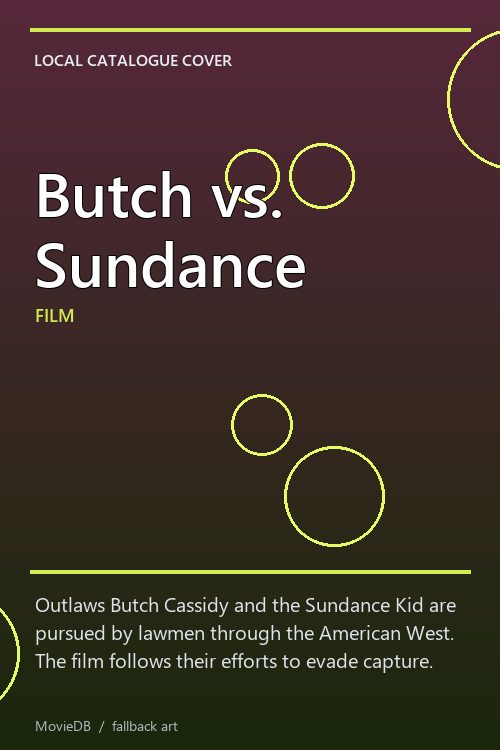 Butch vs. Sundance poster