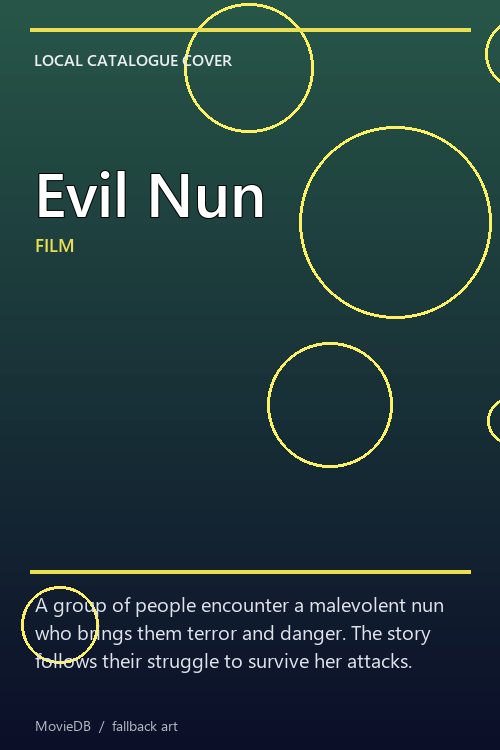 Evil Nun poster