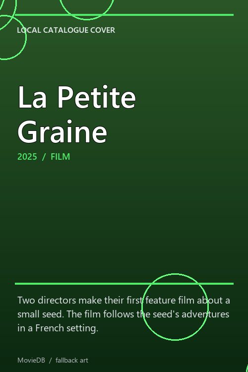La Petite Graine poster