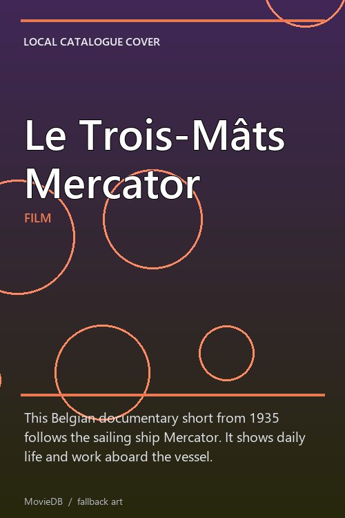 Le Trois-Mâts Mercator poster