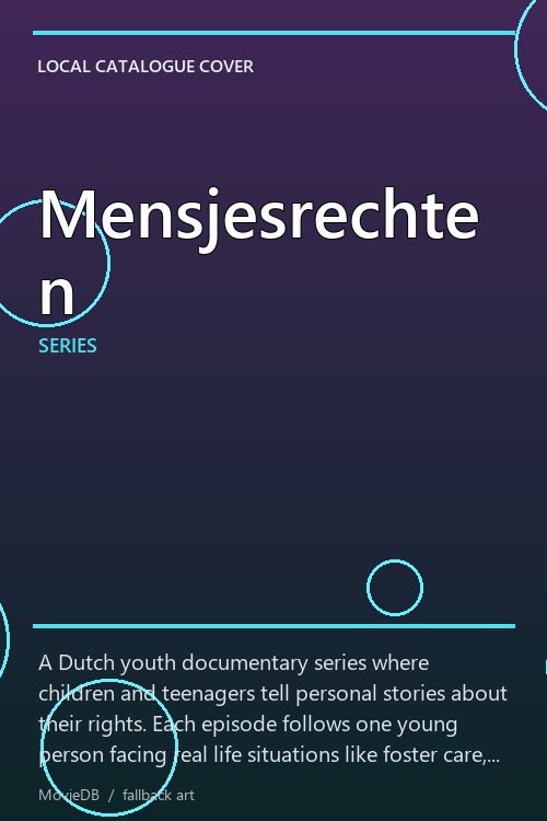 Mensjesrechten poster