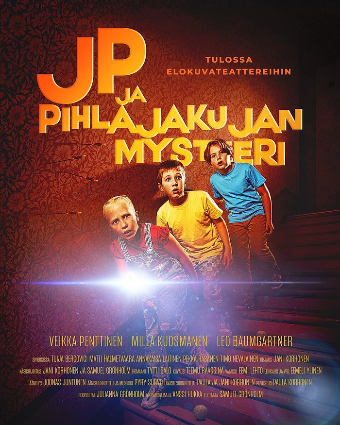 JP ja Pihlajakujan mysteeri poster