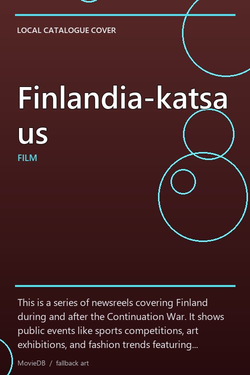 Finlandia-katsaus poster
