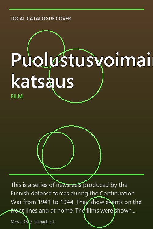 Puolustusvoimain katsaus poster
