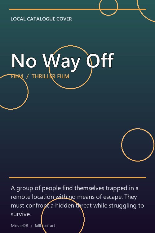 No Way Off poster