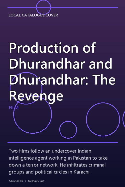 Production of Dhurandhar and Dhurandhar: The Revenge poster