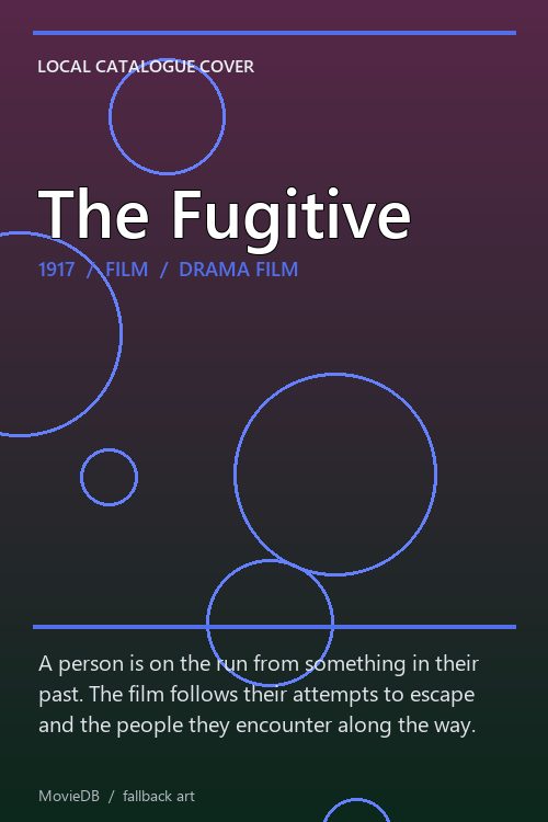 The Fugitive poster