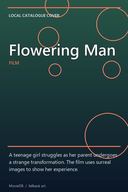 Flowering Man poster