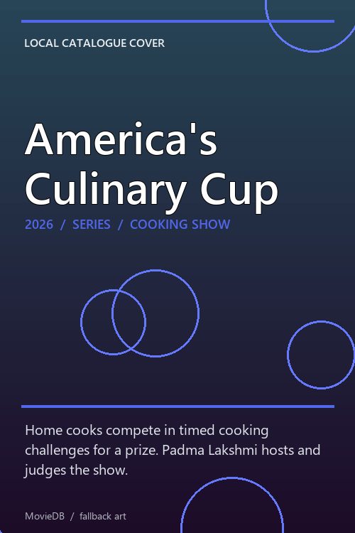 America's Culinary Cup poster
