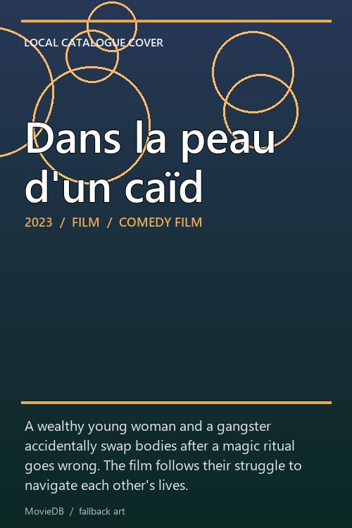 Dans la peau d'un caïd poster