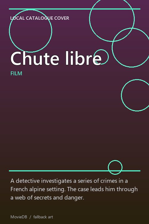 Chute libre poster
