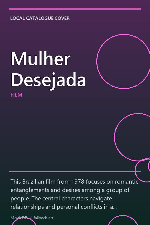 Mulher Desejada poster
