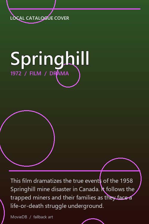 Springhill poster