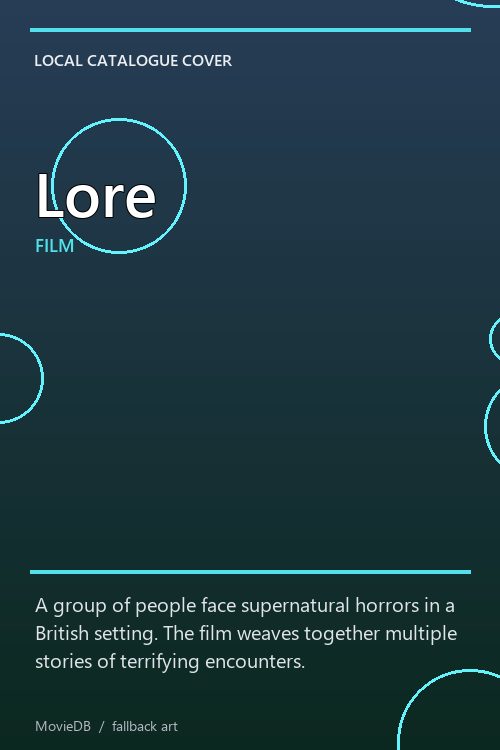 Lore poster
