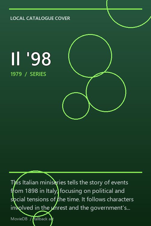 Il '98 poster