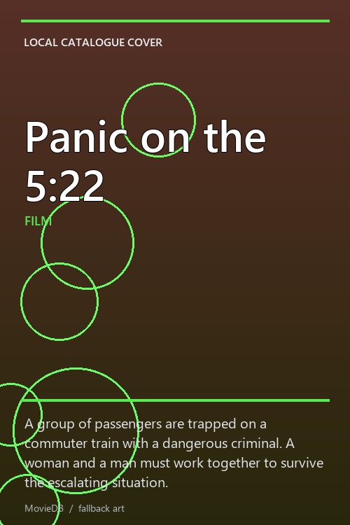 Panic on the 5:22 poster
